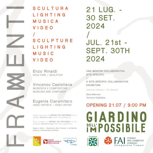 Visita in notturna della mostra Frammenti | 4 agosto ore 2:00